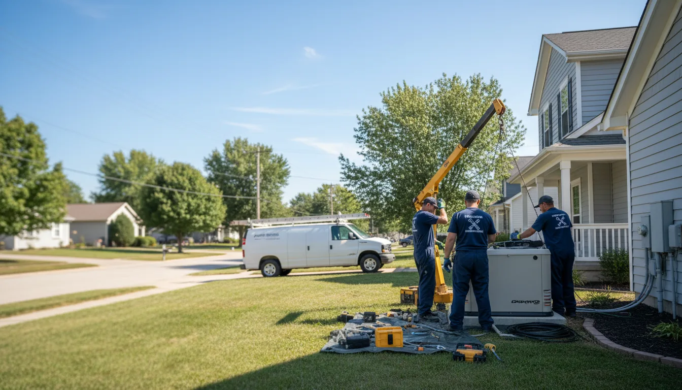 Generator Installation in Claridge, PA near me